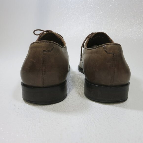 Massimo Matteo Cap Toe Leather Dress Oxfords Men's Footwear Italy Sz 10.5 M - Picture 3 of 7
